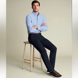 Brooks Brothers Men’s Dress Pants Blue W38 L32 Classic Fit Flat Front